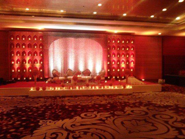 good stage and light setup for wedding udaipur