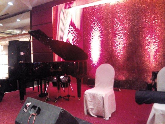 good stage and light setup for corporate udaipur